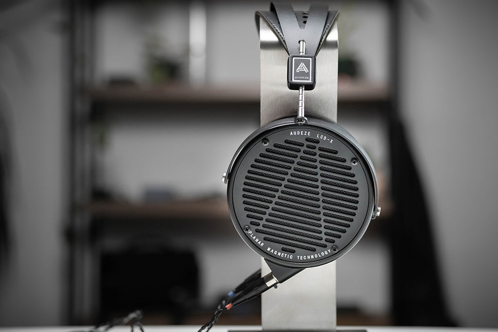 Audeze LCD-X Planar Magnetic Studio Headphones with Carbon Fibre Suspension System Headband | Available on Headphones.com